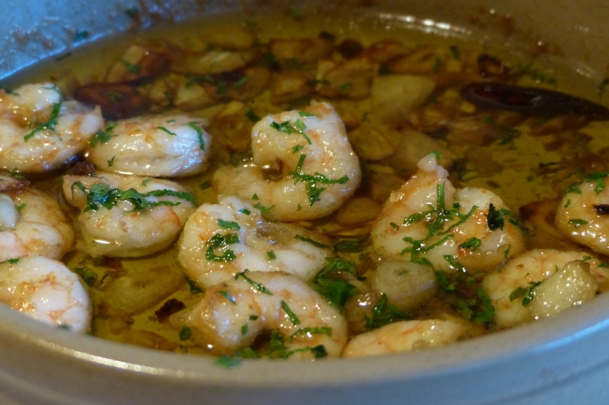 Gambas al ajillo